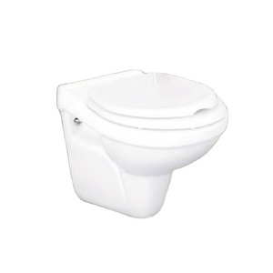 Juego de inodoro de cerámica para baño moderno de alta calidad, artículos sanitarios EWC colgados en la pared, doble descarga alargada, incluye trampa P, buena venta - Product Image 6