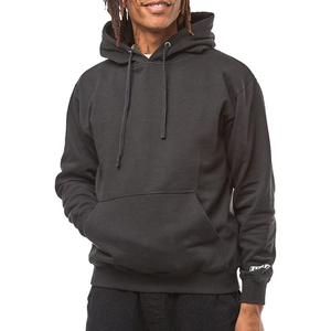 Sudadera con capucha de gran tamaño Unisex con logotipo personalizado OEM, sudadera de lana gruesa de talla grande, ropa de calle bordada con estampado teñido anudado y sólido - Product Image 2