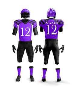 Nouvelle arrivée uniforme de football américain 100% polyester respirant grande taille ensembles de haute qualité à séchage rapide - Product Image 1