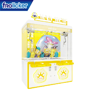Man Meng Toy <b>Claw</b> Crane <b>Machine</b> Amusement Gift <b>Game</b> Small Doll <b>Machine</b> Metal/Acrylic/Glass 110V/220V - Product Image 1