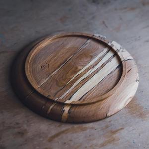 Platos de cena de madera de acacia natural de buena calidad, platos de madera para servir de exportador y fabricante indio - Product Image 3