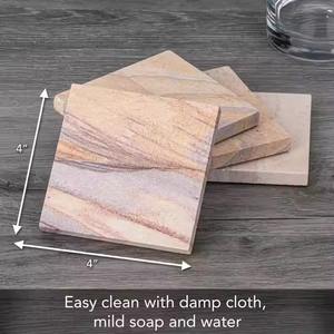 ชุดถาดรองแก้วทำด้วยมือมีสไตล์และราคาไม่แพงสำหรับคนรักชาและกาแฟ - Product Image 3