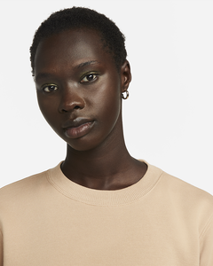 Pull en molleton personnalisé pour femmes, streetwear d'hiver/printemps, avec broderie, mélange polyester/coton, col rond - Product Image 3