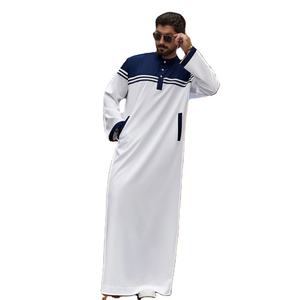 Nuevos Estilos de Thobes, Ropa Musulmana al por Mayor, Thobes Personalizados para Hombre, Thobes Lisos de Moda, Nuevo Diseño de Jubbah para Hombre - Product Image 3