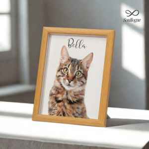 Cadre photo en bois bricolage Affichage minimaliste Guide PDF fait à la main Téléchargement étape par étape Image disponible - Product Image 2