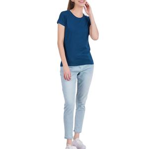 Camisetas Elegantes para Mujer, Corte Regular, Casuales, de Verano, 100% Algodón, Transpirables, 2026 - Product Image 1