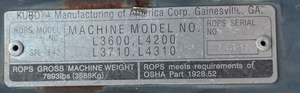 Para Tractor de Arrastre Kubota L3010 para Granjas, Tipo de Rueda con Componentes Esenciales: Motor, Bomba de Engranajes, Caja de Cambios - Product Image 5