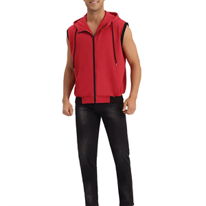 Nuevas Sudaderas con Capucha y Cordones de Gimnasio con Diseño de Logotipo Personalizado, Transpirables, Ecológicas, de Alta Calidad, sin Mangas, para Verano, Tallas XS a XL - Product Image 2