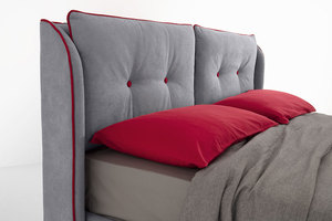 Cama Moderna Tapizada en Tela, Suave y Acogedora, con Caja de Almacenamiento Opcional para Ahorrar Espacio y Material Superior Personalizable - Tamaño Queen/King - Product Image 3