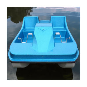 Bateaux à pédales en fibre de verre, vente en gros, fournisseur direct d'usine, export OEM, bateaux de lac - Product Image 5