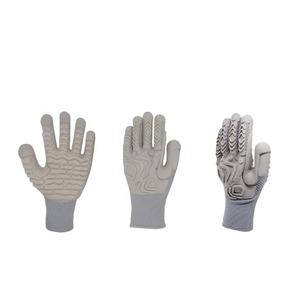 ถุงมือหนังกันกระแทกแบบกลไก หนา 11 ออนซ์ สายรัดข้อมือปรับได้ ป้องกันการสั่นสะเทือน ป้องกันไฟฟ้าสถิต สำหรับงานขุดเจาะเหมืองถ่านหิน - Product Image 2