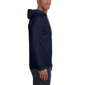 Sweats à capuche en coton épais pour hommes T-shirts à capuche en coton épais brodés avec logo personnalisé Sweats à capuche pour hommes - Product Image 6