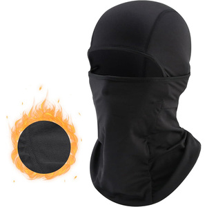 Masque cagoule en peluche avec logo personnalisé, 100% polyester, chaud et respirant pour les sports d'hiver, les aventures en plein air, la pêche, OEM/ODM disponible - Product Image 1