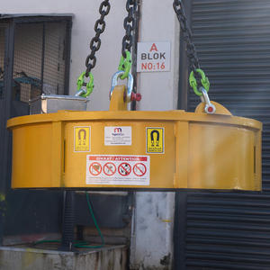 <b>Heavy</b>-<b>Duty</b> N35 Grade Electromagnet with 50kGmm Flux Index and 1% Tolerance for Shipbreaking and Scrap Steel Handling - Product Image 1