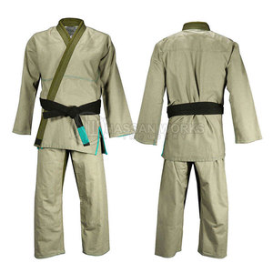 Vente directe d'usine, uniforme de BJJ personnalisé, 100% coton, séchage rapide, respirant, logo avant pour homme - Product Image 1