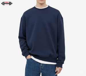 Sweat-shirt oversize à col en V pour femme, streetwear d'hiver, manches longues, en molleton de coton, vêtements de fitness de haute qualité - Product Image 4