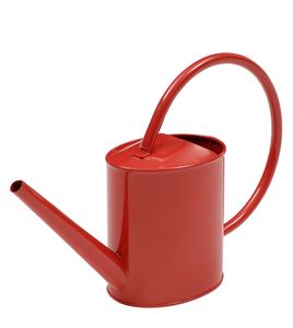 Wholesale Red Metal Watering Can Long Spout Galvanized Iron Water Pot with Large Handle for Indoor Outdoor Gardening - Product Image 5