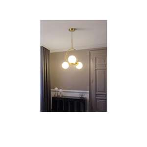 <b>Black</b> Metal Roof Lamp <b>Modern</b> <b>Ceiling</b> Hanging <b>Light</b> For Home Living Room Dining Area Durable Decorative Lighting - Product Image 4