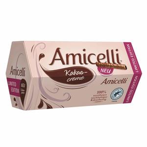 Rouleaux de gaufrettes au chocolat Amicelli avec biscuits et enrobage de chocolat au lait onctueux, emballage en vrac pour les distributeurs et les détaillants - Product Image 6