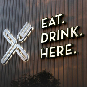 LED Illuminated 3D Logo Channel Letter Signage Outdoor Business Exterior <b>Sign</b> Company Park LED <b>Sign</b> - Product Image 1