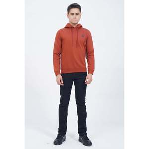 Custom logo Men's Winter Zipper Hoodie XS Size Solid Knitted Fabric with Custom Label Screen <b>Printed</b> Design GYEONG Yeong Style - Product Image 6