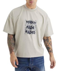 T-shirt en coton pour hommes et femmes, coupe ample à épaules tombantes, style décontracté streetwear, mode estivale, fabricant OEM, surdimensionné - Product Image 3