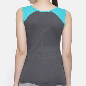Débardeur en coton de haute qualité pour femme, respirant, avec logo frontal, écologique, séchage rapide, idéal pour la gym - En promotion - Product Image 3