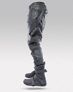 Custom Logo Soft Black <b>Leather</b> <b>Cargo</b> <b>Pants</b> Casual Slim Fit Motorcycle Men <b>Leather</b> <b>Pants</b> With Pocket Made in pakistan - Product Image 2