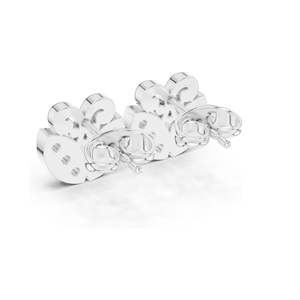 Pendientes de Diamantes de Laboratorio con Claridad VVS-VS EF, 0.3 CT, Oro de 18K, 14K, 10K y Plata 925, Oro Rosa, Amarillo, Blanco, Moissanita - Product Image 5