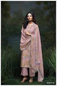 Collection de costumes Salwar Kameez en coton brodé de qualité supérieure, vêtements de fête pour vêtements indiens et pakistanais, vente en gros - Product Image 4