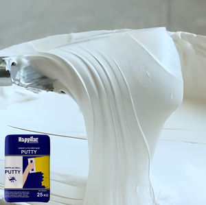 El mejor polvo de masilla para pared exterior de cemento sin grietas a prueba de humedad y humedad, polvo de masilla blanca a base de acrílico para capa desnatada de pared - Product Image 6