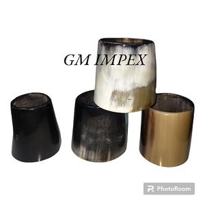 Top vente meilleure qualité véritable porte-serviettes en corne de vache de buffle/anneau Style Animal poli - Product Image 5