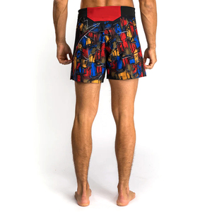 Short de jogging personnalisé pour entraînement d'arts martiaux Design personnalisable Shorts Mma à sublimation Vente en gros Pantalons courts de combat à la mode Prix bas - Product Image 3