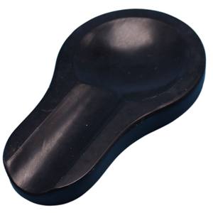 Cuchara de mármol Soporte de cocina de metal gris para espátulas Cucharas Pinzas Más - Product Image 3