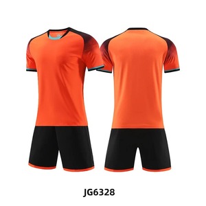Traje de uniforme de fútbol para hombre adulto juego de entrenamiento de manga corta deportes uniforme Jersey pantalones cortos personalizados conjuntos gimnasio correr equipo chándal - Product Image 6