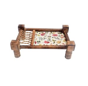 Bandeja de servicio de madera de acacia al por mayor Suministros para hoteles y restaurantes Bandeja de madera con asas Plato de precio barato. - Product Image 4