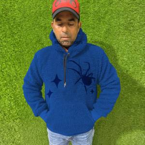 New Arrival Street Style Bulk Quantity <b>Sherpa</b> <b>Fleece</b> Hoodies <b>Men</b> / Customized Low MOQ Best Quality Male <b>Sherpa</b> Hoodies for Sale - Product Image 1