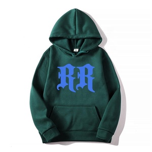 Sweat à capuche à impression 3D bouffée de haute qualité 100% coton pour hommes Sweat-shirt à la mode respirant Streetwear pour l'hiver - Product Image 5