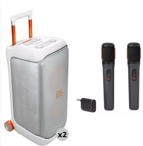 NUEVO PartyBox Stage 320 500-800W para Altavoces Inalámbricos V5.1 con Luces LED RGB, Entradas USB/AUX, Sistema de Micrófono para Dos Personas - Product Image 1