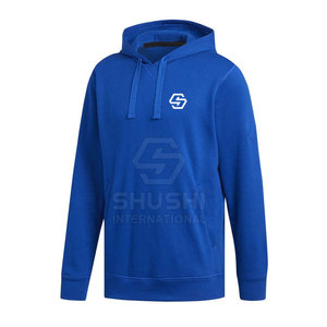 Streetwear superventas hombres sudaderas con capucha alta calidad sólido 100% algodón invierno su propio diseño personalizado en Stock - Product Image 1