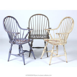 Ensemble de chaises de table en bois d'acajou au design indonésien vintage classique 8203 pour restaurant à domicile ou villa mobilier d'extérieur durable - Product Image 3