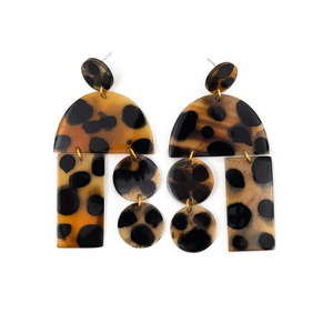 Crescent Crafts Boucles d'oreilles en corne de buffle de qualité supérieure Lovely Design Style romantique de qualité supérieure pour les mariages par glowin fashion - Product Image 6
