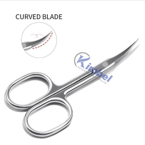 Wholesale Safety <b>Scissor</b> <b>for</b> Baby <b>Nail</b> Cutting Stainless Steel with Round Edges Straight Blade Plastic Handle in Bulk Quantity - Product Image 6