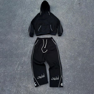 Fait sur mesure 2025 haute qualité unisexe imperméable coupe-vent survêtement hommes fermeture éclair rayé coupe-vent respirant survêtements OEM - Product Image 6