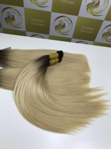 Extensiones de Cabello Natural Virgen Vietnamita de Alta Gama, 100% Natural, Rubio, Sin Procesar, Textura Lisa, Trama Única, Pelucas Personalizadas - Product Image 4