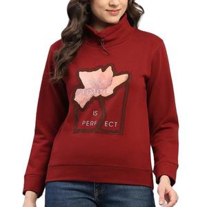 Sudadera Extra Grande de Felpa 100% Algodón Orgánico para Mujer, Estilo Casual con Capucha para Invierno, con Etiqueta Privada, Ideal para Impresión - Product Image 1