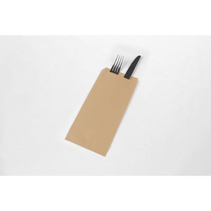 Sacchetto di Carta per Posate 11x24cm 60gsm, Carta Professionale, 1000 Pezzi, B2B - Product Image 1