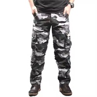 Short cargo tactique de combat camouflage Woodland Doublesafe pour homme, 100 % coton, lavage enzymatique écologique, tissé, personnalisable par transfert thermique