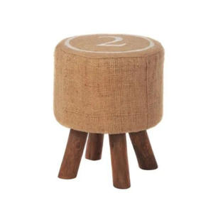 Mobilier d'extérieur pour la maison Tabouret de jardin avec forme ronde Mini tabouret en bois pour la maison Meubles de salon - Product Image 4