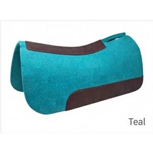 Sottosella da equitazione Weaver Leather Best Contoured per Dressage, Stile Inglese e Western, con Fodera in Feltro di Lana e Rivestimento in Tessuto - Product Image 2